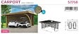 SOLID - Carport 2 voitures en bois  - 5x6m - vignette