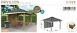 SOLID - Kiosque en bois - 347x347cm - vignette