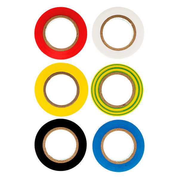 ZENITECH - Lot de 6 rubans adhésifs 15mm x 10m - Zenitech - large