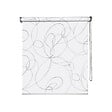 MADECO - Store enrouleur tamisant Zigzag blanc-gris 90x190cm - vignette