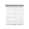 MADECO - Store enrouleur automatique Jour-Nuit - Blanc - l.52xH.160cm - vignette