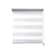 MADECO - Store enrouleur Jour-Nuit Chic - Blanc - 92x160cm - vignette