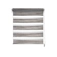 MADECO - Store enrouleur Jour-Nuit Chic gris MADECO 72x160cm - vignette