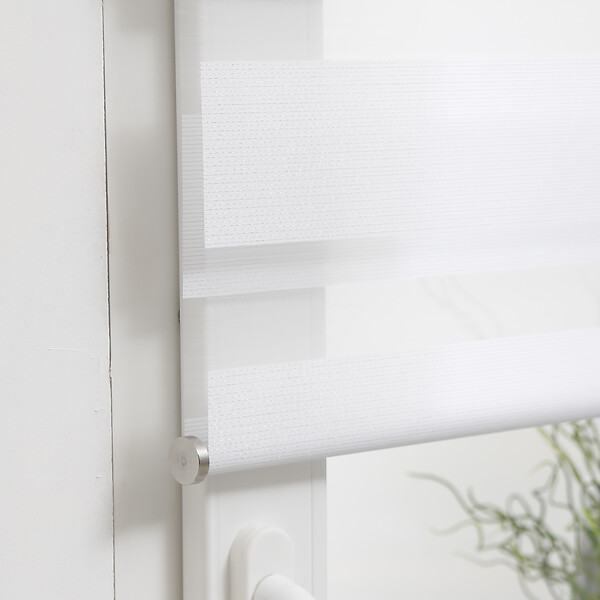 MADECO - Store enrouleur Jour-Nuit Lurex blanc Must - 120x250cm - large