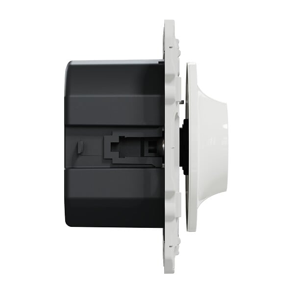 SCHNEIDER ELECTRIC - Variateur de lumière Odace Blanc 3W-100W LED - large