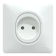 SCHNEIDER ELECTRIC - Prise de courant 2P 16A - Ovalis Bornes vis - Blanc - vignette