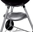 WEBER - Barbecue à charbon de bois Bar-B-Kettle noir diamètre 57 cm - vignette