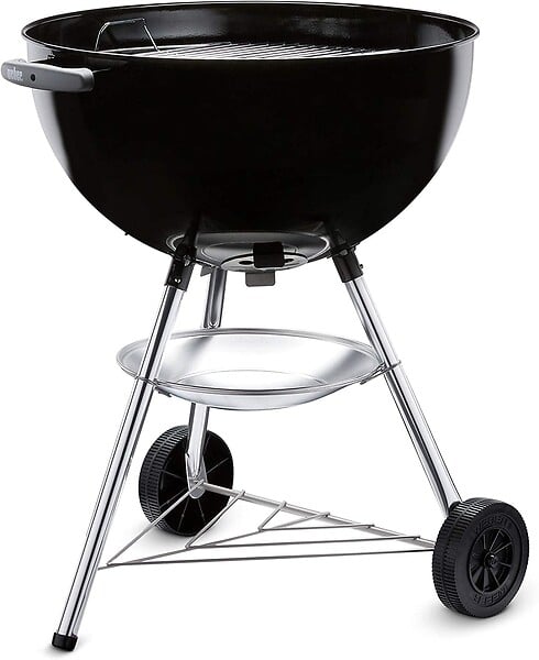 WEBER - Barbecue à charbon de bois Bar-B-Kettle noir diamètre 57 cm - large