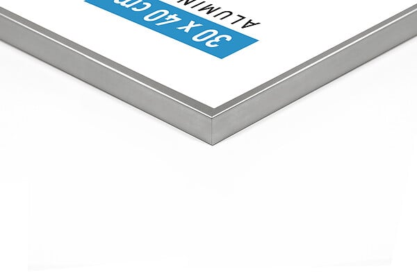 NIELSEN - Cadre aluminium NIELSEN ACCENT argent mat 30x40cm - large