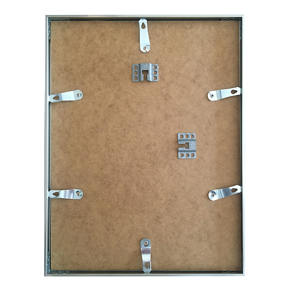 NIELSEN - Cadre aluminium NIELSEN ACCENT argent mat 50x70cm - large