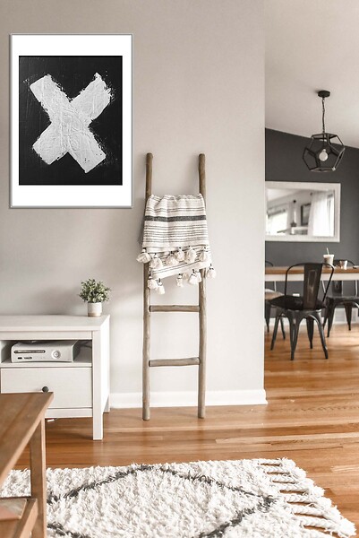 NIELSEN - Cadre Aluminium NIELSEN 70x100 Argent Mat - large