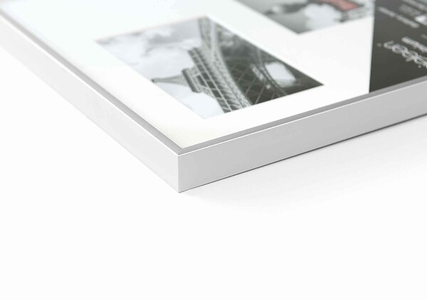 NIELSEN - Cadre alu Gallery Junior - Argent - 3x10x15cm - L.60xl.20cm - large