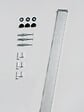 NIELSEN - Cimaise pour tableaux aluminium argent 1,50m - vignette