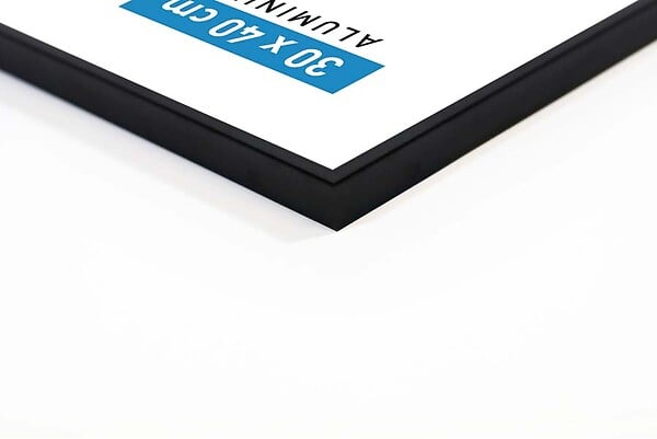NIELSEN - Cadre aluminium NIELSEN ACCENT noir 50x100cm - large