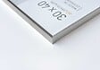 NIELSEN - Cadre aluminium 22x22 Argent Mat - Passe-partout 14x14 - vignette
