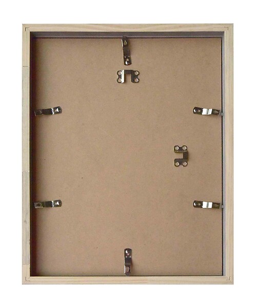 NIELSEN - Cadre Bois NIELSEN 21x29.7 Naturel avec Passe Partout Ouverture 15x20 - large
