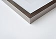 NIELSEN - Cadre Bois 21x29.7 Argent avec Passe Partout Ouverture 15x20 - vignette