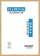 NIELSEN - Cadre aluminium NIELSEN ACCENT placage chêne - 21x29,7cm - vignette