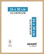 NIELSEN - Cadre aluminium placage chêne 24x30cm - vignette