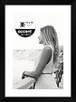 NIELSEN - Cadre Bois 13x18 Aura Noir avec Passe Partout 1 Ouverture 10x15 - vignette