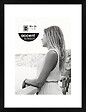NIELSEN - Cadre Bois 18x24 Aura Noir avec Passe Partout 1 Ouverture 13x18 - vignette