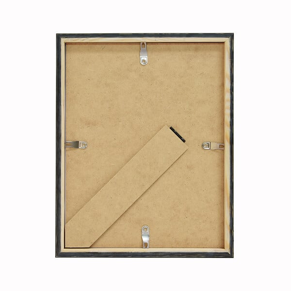 NIELSEN - Cadre Bois NIELSEN 20x20 Noir avec Passe Partout 1 Ouverture 14x14 - large