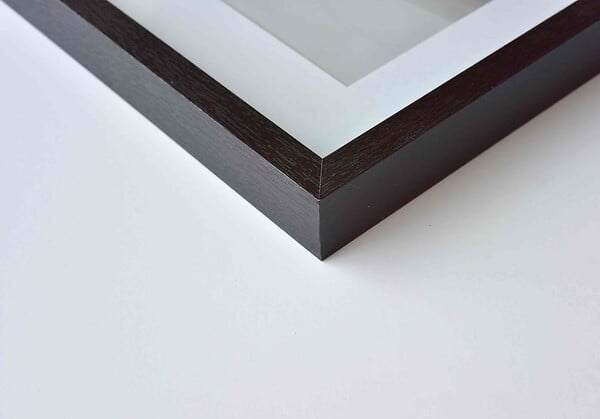 NIELSEN - Cadre Bois NIELSEN 24x30 Noir avec Passe Partout 1 Ouverture 18x24 - large