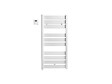 ACOVA - Sèche-serviettes électrique 500W, H.109.4 x l.51 cm Madras blanc - vignette