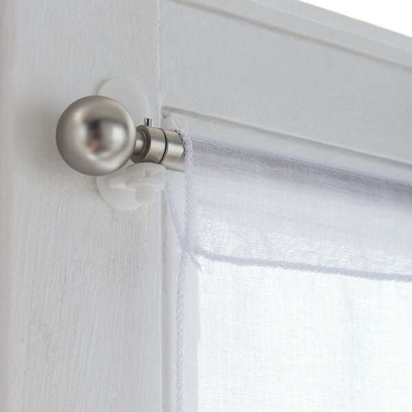 CENTRALE BRICO - Vitrage tamisant, Orion gris/argent l.90 x H.160 cm - large