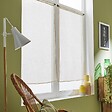 CENTRALE BRICO - Paire de vitrages tamisant, Rio naturel l.60 x H.120 cm - vignette