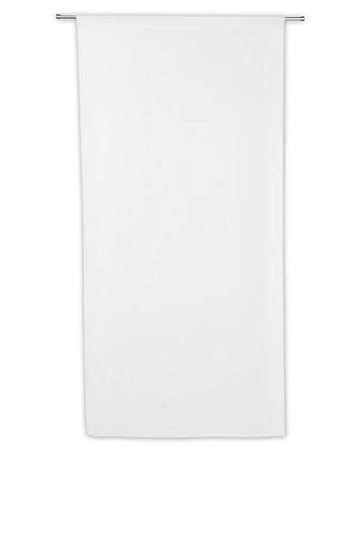 CENTRALE BRICO - Vitrage tamisant, Leo blanc l.80 x H.160 cm - large