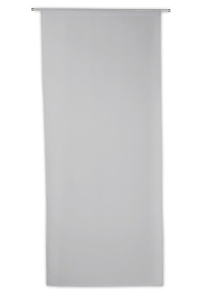 CENTRALE BRICO - Vitrage tamisant, Leo gris galet n°5 l.90 x H.210 cm - large