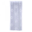 CENTRALE BRICO - Vitrage tamisant, Cosmos blanc/argent l.90 x H.210 cm - vignette
