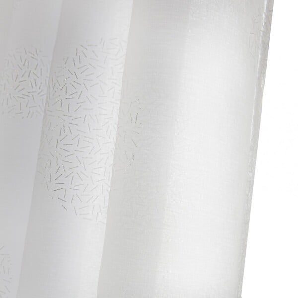CENTRALE BRICO - Voilage transparent blanc l.140 x H.240 cm - large