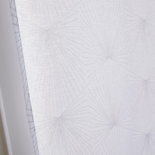 CENTRALE BRICO - Vitrage tamisant, Kita blanc l.90 x H.210 cm - large