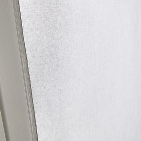 CENTRALE BRICO - Vitrage tamisant, Leo gris galet l.70 x H.210 cm - large