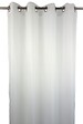 CENTRALE BRICO - Voilage tamisant, Niagara blanc-blanc n°1 l.140 x H.260 cm - vignette