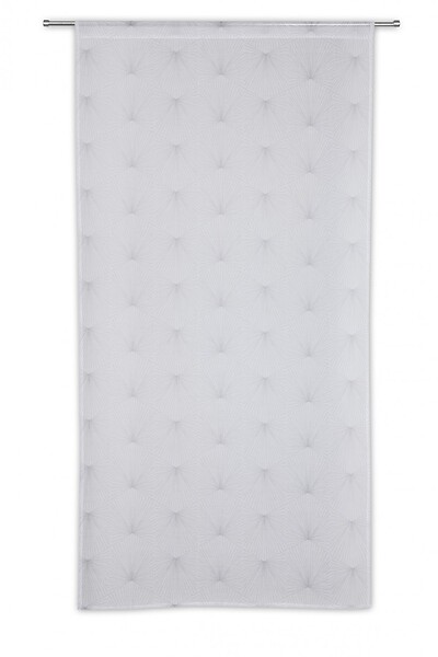 CENTRALE BRICO - Vitrage tamisant, Kita blanc l.80 x H.160 cm - large