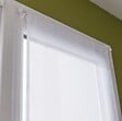 CENTRALE BRICO - Paire de vitrages tamisant, Leo blanc l.60 x H.90 cm - vignette