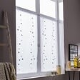 CENTRALE BRICO - Paire de vitrages tamisant, Orion gris/argent l.45 x H.120 cm - vignette