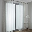 CENTRALE BRICO - Voilage tamisant, Amber blanc/or l.140 x H.250 cm - vignette