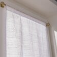 CENTRALE BRICO - Paire de vitrages tamisant, Lola blanc l.60 x H.120 cm - vignette