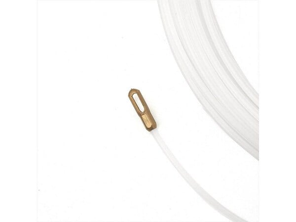 CENTRALE BRICO - Tire-fil nylon, L.10 m, Diam.3 mm, blanc - large