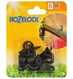 HOZELOCK - Attache murale en plastique pour tuyau d'alimentation d'irrigation 13mm (x12) - vignette