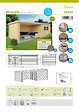 SOLID - Abri de jardin Rohan - Avec terrasse - Bois - 19,82m2 - vignette