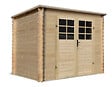 SOLID - Abri de jardin bois Turvo - L.266.3xH.186.4xP.250.4cm - vignette