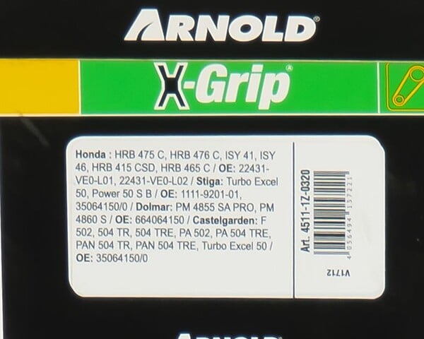 CENTRALE BRICO - Courroie trapézoïdale X-Grip V de type Z 32 - large