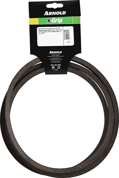 CENTRALE BRICO - Courroie trapézoïdale X-Grip V de type 5L850 - large