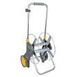 HOZELOCK - Grand dévidoir chariot nu métallique qui permet de se déplacer facilement dans le jardin - vignette