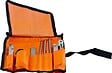 CENTRALE BRICO - Kit d'affûtage en trousse enroulable pour lames de tronçonneuse - vignette